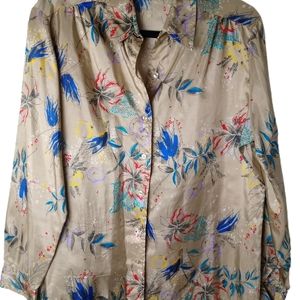 Vintage Adelaar Size 18 Long Sleeve Polyester Secretary Casual Made In USA